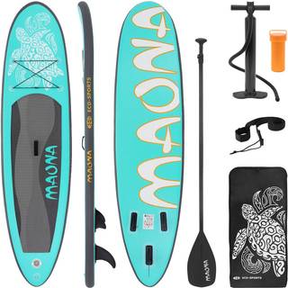 Surfbræt Stand Up Paddle SUP bord Maona padle bord oppustelige Turkis 308 cm