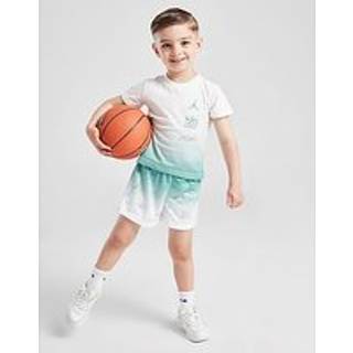 Jordan Jumpman Shot T-Shirt/Shorts Set Infant, White - 9-12M