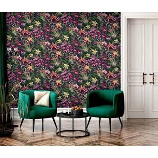 Royal Horticultural Society Wallpaper Orchid Botanical 100299OL