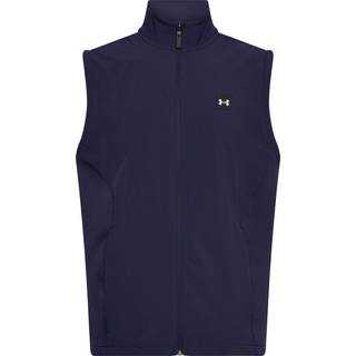 Under Armour Drive Pro Storm Hybrid Men's Vest Midnight Navy / Metallic Silver S