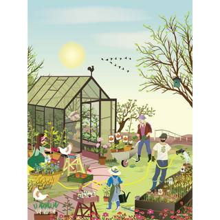 Spring Feeling - Plakat 30x40 cm fra ViSSEVASSE