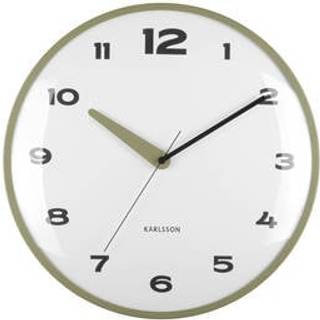 Karlsson Brisk Dome Vægur KA6028GR - Unisex - 40 cm - Quartz