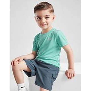 Under Armour Tech T-Shirt/Woven Cargo Shorts Set Infant, Green - 0-3M