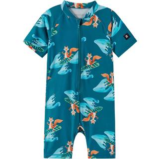 Reima Kid's Atlantti Lycra Børn størrelse 68 farve blå/turkis