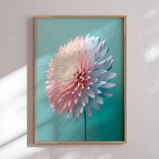 Plakat - Delicate Dahlia Plakat - Str:50 x 70 Cm - Incado