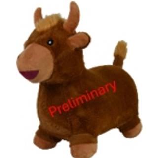 KREA hoppe plysdyr - ko