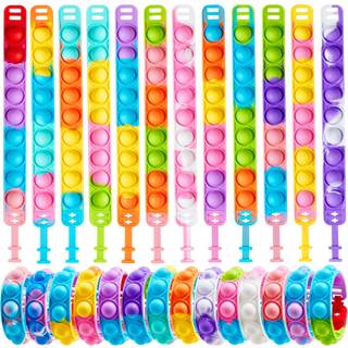 Joyin Pop Fidget Toys Pops Bulk 100 Pack Party Favours For Kids 4-8 8-12 år