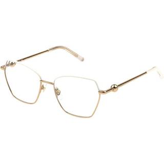 Furla VFU871 0H32 54 Briller Kvinder Guld - Shiny Rose Gold Top Ivory White - 54mm