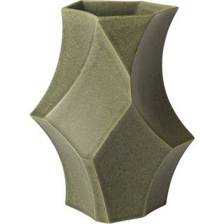 Ferm Living, Cueva Vase 26 cm - Dark Sage