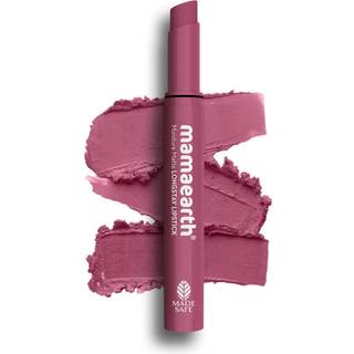 Mamaearth Moisture Matte Lipstick (08 - Pink Tulip) | Tilf?rt med vitamin E | 12-timers lang ophold og 8-timers fugtighedsl?s | Grusomhedsfri & u