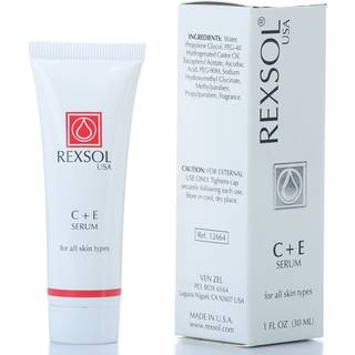 Rexsol CE serum | Indeholder vitamin C & vitamin E | Hj?lper med at minimere udseendet p? de f?rste tegn p? aldring | Forbedrer hudens ungdommeli