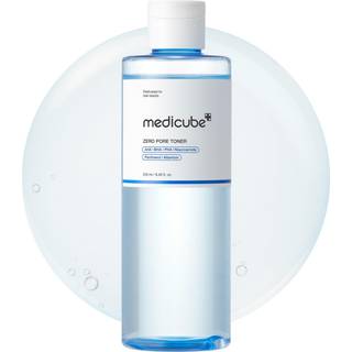 medicube Zero Pore Toner I – Exfolierende og hydrerende Blue Bottle Water Toner med AHA/BHA/PHA, niacinamid og panthenol til porebehandling