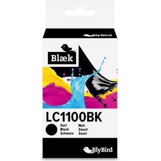 BlyBird LC1100BK Sort Blækpatron, 450 sider