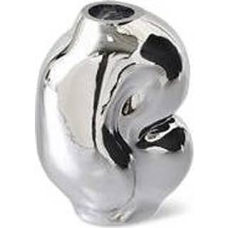 HKliving Gleam vase small Chrome