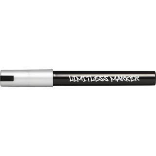 Limitless Marker M Silver M08 – Medium spids Ø2,5 mm