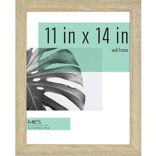 MCS Studio Gallery 11x14 Picture Frame Natural Woodgrain Rectangle Photo Frame til fotosplakater og kunsttryk (1-pack)