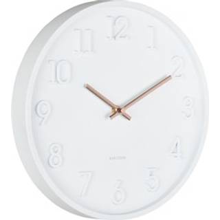 Karlsson Calma Vægur KA6041WH - Unisex - 30 cm - Quartz