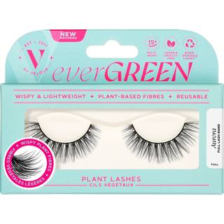 Evergreen plante vipper halv vipper striber vipper naturlige piskede øjenvipper falske øjenvipper plantebaserede fibre blussede og naturlige volu