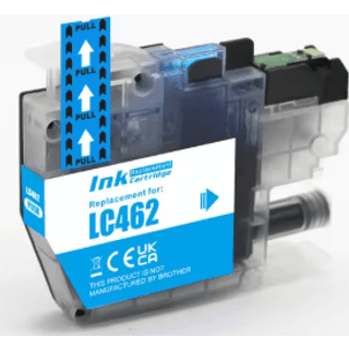 Brother LC462XLC cyan printerpatron 18ml alternativ