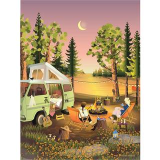 Nyhed: Van Life - Plakat 50x70 cm fra ViSSEVASSE