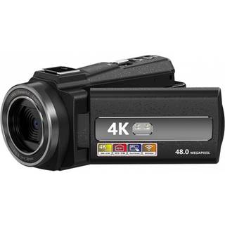 Videokamera 4K UHD / 48MP / 16x zoom vidvinkel / 32GB kort / mikrofon