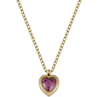 ANNEBRAUNER Passion Heart Necklace Rose