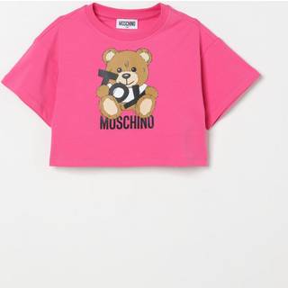 Moschino Moschino Logo Afkortet Kortærmet T-shirt