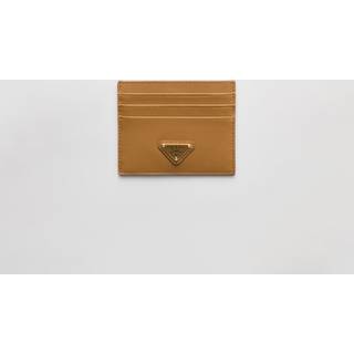 Saffiano Leather Card Holder - One size