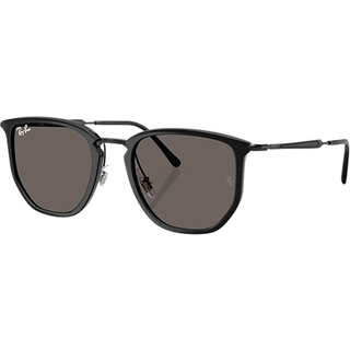 Ray - Ban Unisex RB4451 601/B1 Solbriller Nylon Sort Grå Geometrisk Normal