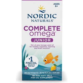 Nordic Naturals - Complete Omega Junior, 283mg Lemon - 180 mini softgels