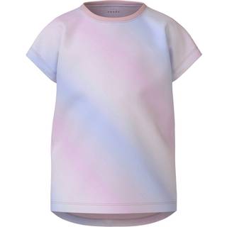 Name It Parfait Pink Rainbow Top