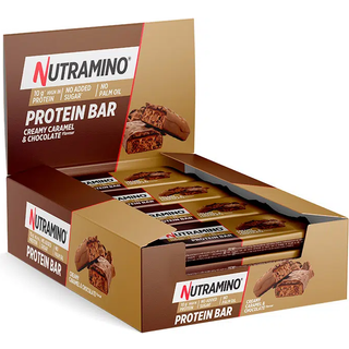 Nutramino Proteinbarer Creamy Caramel 12-pak