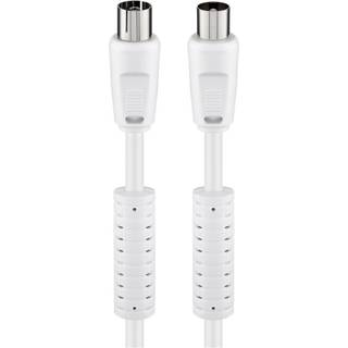 Skærmet antenne kabel med ferrit | 7,5 meter | PRIS-MATCH