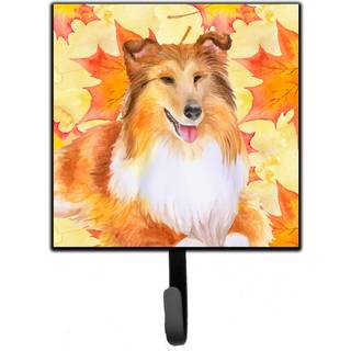 """" Caroline's Treasures Sheltie Fall Wall Hook Small Multicolor """"