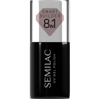 Semilac 3-i-1 UV-neglelak Smart Builder Delicate Pink