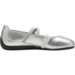 Women&#39;s Puma Speedcat Ballet Metallic Shoes, Size 35.5, Shoes - White - 35.5
