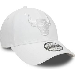 Chicago Bulls NBA Essential White 9FORTY Adjustable Cap newera adult unisex White newera adult unisex White newera adult unisex White newera adult uni - Osfm