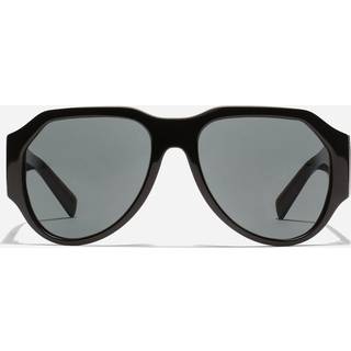 Dolce & Gabbana Mand DG4504 501/87 Solbriller Acetat Sort Grå Pilot Normal