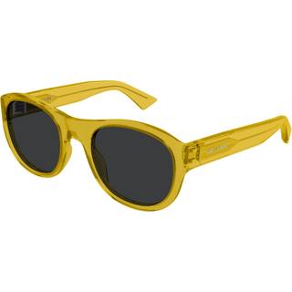 SAINT LAURENT Unisex SL 798 MAXIME 005 Solbriller Acetat Gul Sort Rund