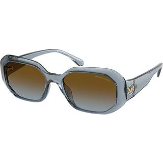 Michael Kors Kvinde MK2240U SIESTA KEY 401413 Solbriller Injiceret Blå Brun Geometrisk Normal Skygge