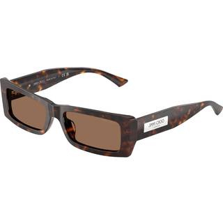 Jimmy Choo Kvinde JC5040U 500273 Solbriller Acetat Skildpadde Brun Firkantet Normal