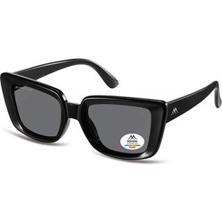 Montana Briller MP193 Polarized MP193 51 Solbriller Kvinder Black - Shiny Black - 51mm
