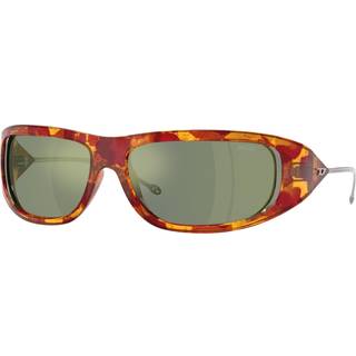 Diesel DL3001 20236R 61 Solbriller Mænd Tortoiseshell - Red Yellow Tortoise Grey Laminate - 61mm