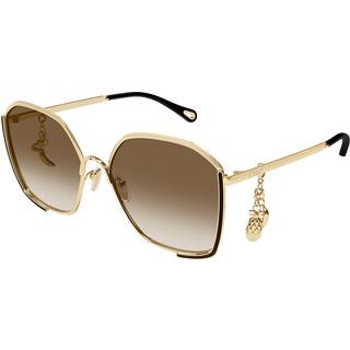 Chloé CH0288S 001 59 Solbriller Kvinder Guld - Gold - 59mm