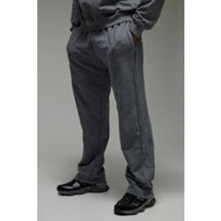 Mens Grey Man Active Training Dept. Straight Leg Washed Jogger