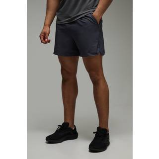 Mens Charcoal Man Active Stretch Woven 5inch Short