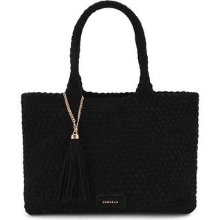 Carvela Carvela Black Verona Weave Tote Bag