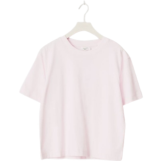 Gina Tricot-Basic tee-t-shirts-Lyserød-S-Dame