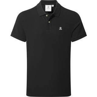 Tog 24 Tog 24 Black Mens Braunton 100% Cotton Polo Shirt