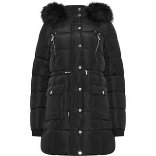Star by Julien MacDonald Faux Fur Trim Polstret jakkeEU 42 (UK 14)